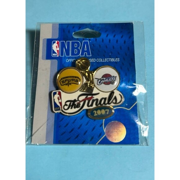 Other - 2007 NBA Finals pin San Antonio Spurs vs Cleveland Cavaliers